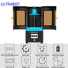 Tronxy-Módulo de resina UV para impresora 3D, sistema de filtración de aire, impresión Visual de 360 °, monocromo, LCD cromado, 2K 2024 - compra barato