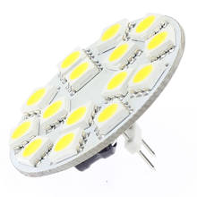 15 LED G4 Light Round Board SMD 5050 Wide voltage AC/DC10-30V  Back Pin White Commercial Engineering Indoor 20pcs/lot 2024 - buy cheap
