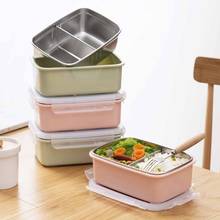 304 Stainless Steel Lunch Box Microwave Dinnerware Leakproof Bento Box Food Container Fruit Storage Boxes Case Kids Children 2024 - buy cheap