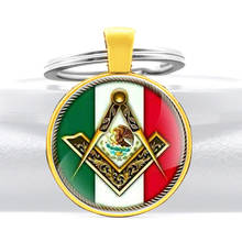 Llaveros con símbolo de águila masónica italiana clásica para hombre y mujer, charms, joyería, regalos 2024 - compra barato