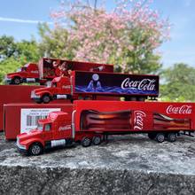 Diecast Alloy Vehicle Model 1:87 Scale Transportation Special Container Truck Car Souvenir Collection Ornaments Gifts Display 2024 - buy cheap