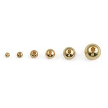 10-100pcs 2.5/3/4/5/6/8 mm Round Spacer Beads Ball End Seed Metal Beads For Jewelry Making Findings Accessories 2024 - buy cheap