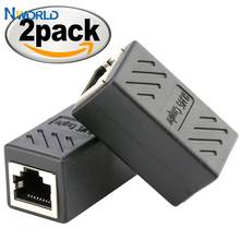 2 шт./упаковка, коннекторы для Ethernet-кабеля, Cat7/Cat6/Cat5e 2024 - купить недорого