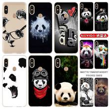 Soft Silicone Case For Xiaomi Redmi Note 11 10 9 8 7 Pro Max 10s 9s 8t 4G 5Gr Panda-Bear Fundas 2024 - buy cheap