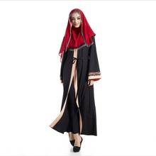 Abayas musulmanas con bordado de encaje a la moda, Djellaba túnica de oración, encaje Árabe de Dubai, abaya musulmana islámica wj798, venta al por mayor 2024 - compra barato