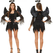 Halloween Costumes Scary Bride Cosplay Evil Witch Women Costume Halloween Dresses Women Fashion Carnival Party Dress Angel Devil 2024 - buy cheap
