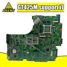 N53JQ материнская плата для ноутбука 4 * слота памяти для ASUS N53JF N53JQ N53J N53JG GT425M поддержка i7 оригинальная mianboard 100% ТЕСТ ОК 2024 - купить недорого