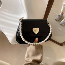Fashion Luxury Brand Shoulder Bags Vintage PU Leather Chain Crossbody Handbags Purses 2022 Fashion Lady Simple Shoulder Bags 2024 - buy cheap