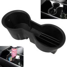 Car Cup Holder Center Consol Dual Cup Holder Insert Drink Cupholder Interior Drinking Cup Bracket Replacement for Tesla Model 3 2024 - buy cheap