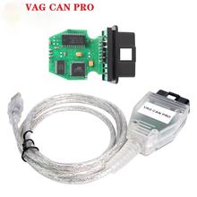 Interfaz de diagnóstico VAG CAN PRO V5.5.1 con FTDI FT245RL Chip VCP OBD2, Cable USB, compatible con Can Bus UDS, línea K, funciona para AUDI/VW 2024 - compra barato
