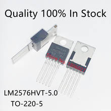 10PCS/LOT   LM2576HVT-5.0  LM2576-5.0  LM2576 TO220-5 voltage regulator 5V withstand voltage 45V 2024 - buy cheap
