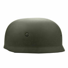 tomwang2012. WW2 WWII German Elite Fallschirmjager M38 SOLDIER Helmet Green Colour MILITARY COLLECTION WAR REENACTMENTS 2024 - buy cheap