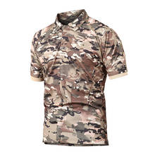 Hiking Outdoor Sports Men T-Shirts Camouflage Multicam Quick Dry Short Sleeve Shirt Plus Size S-5XL T-Shirt Clothing Accessories 2024 - buy cheap