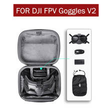 Estojo de transporte para dji fpv óculos v2, bolsa de armazenamento, capa dura para dji fpv, acessórios para drones 2024 - compre barato