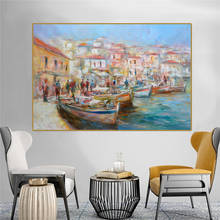 Pintura em tela de venice, posteres e impressões, tela de paisagem marítima impressora, pinturas na parede, arte, decoração de casa 2024 - compre barato