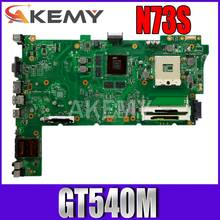 Для ASUS N73S N73SV N73SM материнская плата для ноутбука GT540M видеокарта Mainboard 2024 - купить недорого