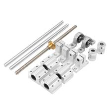 15Pcs 400Mm Optical Axis Guide Bearing Housings Linear Rail Shaft Support Screws Set 2024 - buy cheap