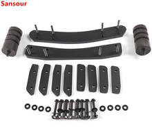 Sansour-Kit de bisagra de puerta trasera para coche, accesorios de montaje de neumático de repuesto, soporte para Jeep Wrangler JL 2018 2024 - compra barato