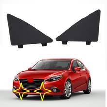 NEW-Car Front Bumper e Trim Cover Cap for Mazda 3 Axela 2014-2017 BHN1-50-101 BHN1-50-102 2024 - купить недорого
