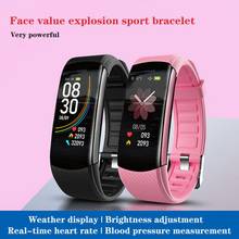 Sport Watch Blood Pressure Heart Rate Sleep Exercise Pedometer Bluetooth Smart Bracelet C6T Body Temperature Monitoring1 2024 - buy cheap