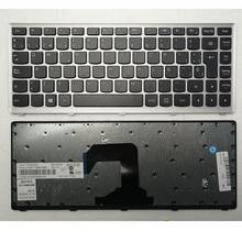 Spanish SP Teclado Keyboard for Lenovo Ideapad S300 S310 S400 S400 Silver 2024 - buy cheap