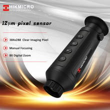 HikMicro-cámara Monocular térmica de mano LYNX Pro, 384x288, Detector infrarrojo, visión nocturna, función de rango de punto de acceso WIFI 2024 - compra barato