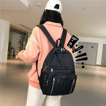 Fashion Backpack Nylon Women Backpack waterproof Student bookbag bagpack Large Capacity Shoulder Bag Multi-pocket Backpack Women 2024 - buy cheap