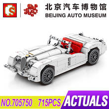 Sembo Blocks 705750 Beijing Series Vintage Car 715PCS Compatible Speed Champions Building Bricks Educational Toys Christmas Gift 2024 - buy cheap