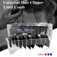 10Pcs Universal Hair Trimmer Limit Comb Strong Magnetic Buckle Wahl Hair Clipper Guide Limit Comb With Case Styling Accessories 2024 - buy cheap