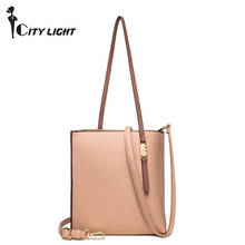 New Women Bags Designer Small Women PU Leather Handbag Solid Color Shoulder Bag Casual Tote Bag for Woman 2024 - buy cheap