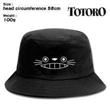 Anime Totoro No-Face Man Bucket Hat Fisherman Hats Outdoor Cap Hip Hop Caps Boonie Hat Travel Hat Summer Beach Cap Sun Cap 2024 - buy cheap