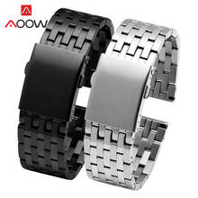 7 Pointer Solid Stainless Steel Strap 24mm 26mm 28mm 30mm Folding Buckle Men Metal Replacement Band Watch for DZ4316 DZ7395 7305 2024 - buy cheap
