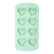 love-heart  silicone mold fondant tool candy Eco-Friendly ice cube tray 2024 - buy cheap