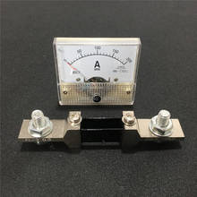 Medidor de Panel Amp analógico 85C1 DC 0-200A, amperímetro de corriente, indicador de puntero mecánico 200A con resistencia de derivación externa 75mV FL-2, 1 ud. 2024 - compra barato