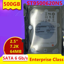 New Original HDD For Seagate Brand 500GB 2.5" 7.2K SATA 6 Gb/s 64MB For Internal HDD For Enterprise Class HDD For ST9500620NS 2024 - buy cheap