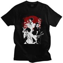 Samurai Champloo T Shirt for Men Cotton Awesome T-shirt Short Sleeve Japanese Manga Anime Tshirt Mugen Fuu Jin Tee Tops Clothing 2024 - buy cheap