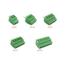 5/10Pcs KF128 2.54mm 2/3/4/5/6Pin PCB Screw Terminal Blocks Connector Pitch 2.54mm Green Terminals for 26-18AWG Cable 2024 - buy cheap