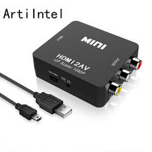 HDMI to RCA AV Converter HDMI to AV adapter Android TV Smart Box Laptop Chromecast for 1080P 720P 480P NTSC/PAL HDMI2AV 2024 - buy cheap