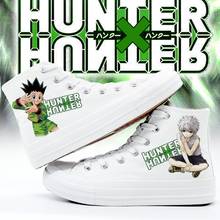 HUNTER X HUNTER GON FREECSS Cosplay shoes HUNTER X HUNTER Killua Zoldyck rope soled shoes Casual Canvas Shoes size 35-44 in stoc 2024 - buy cheap