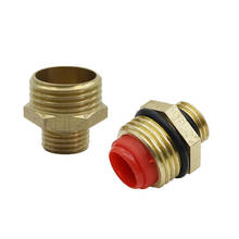 Brass Misting Nozzle Connector with 1/2" to 1/4" male thread Agricultural tools Greenhouse Garden Sprinklers Fitting 6 Pcs 2024 - buy cheap