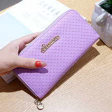 Women Long wallets Clutch New zipper tassel wallet Large Capacity Wallets Female Purse Lady Purses Phone Pocket Card Holder 535 2024 - buy cheap