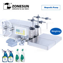 ZONESUN ZS-MP252W Semi Automatic Filling Machine Liquor Toilet Cleaner Milk Perfume Strong Acid 2 Heads Filter Filler 2024 - buy cheap