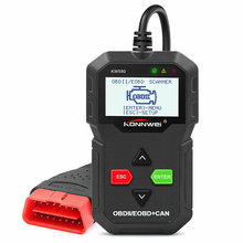 KONNWEI-herramienta de diagnóstico OBD2 KW590, lector de códigos de coche, escáner automotriz, compatible con múltiples marcas, coches e idiomas 2024 - compra barato