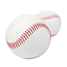 Bolas de beisebol feitas à mão, universal, de 10 polegadas, pu, dura, macia, treinamento, exercício, bolas de beisebol, softball 2024 - compre barato