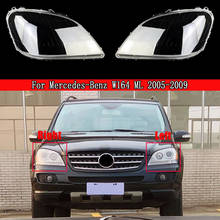 Capa de proteção para farol de carro com lente de vidro, para mercedes-benz w164 ml 2005 ~ 2009 2024 - compre barato