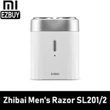 Update Xiaomi mijia zhibai mini razor waterproof Shaver for Men USB Rechargable Shaver Portable Two Blades Razor Trimmer sl201 2024 - buy cheap