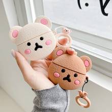 Cartoon Bear Earphone Case for Airpods Pro Case Cute Pig Silicon Cover for Apple Air pods Pro 2 3 Earpods Earbuds Case Accessory 2024 - buy cheap