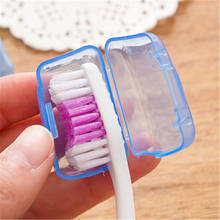 Capa protetora para escova de dentes, capa de plástico para viagem, caminhadas, camping, escova de dentes com capa protetora 2024 - compre barato
