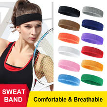 Sport Headband Athletic Sweat Band Jog Tennis Yoga Gym Head Band Sweatband Jump Rope Exercise Antiperspirant Sweatband 2024 - buy cheap