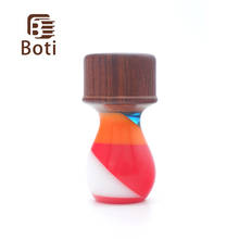 Boti Brush-Rainbow Glaze Handmade Custom Size And Brush Hair Type High Quality Resin-wood handle 2024 - buy cheap